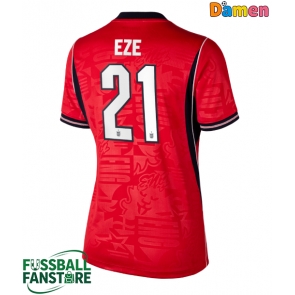 England Eberechi Eze #21 Replik Auswärtstrikot Damen WM 2026 Kurzarm